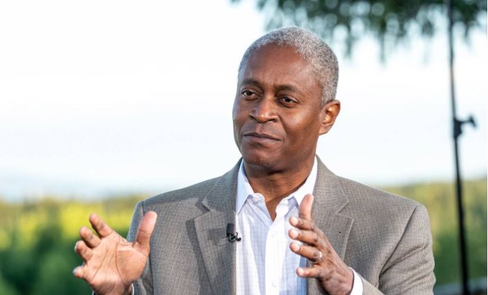 Raphael Bostic, dirigente do Federal Reserve Bank de Atlanta(Bloomberg/David Paul Morris)