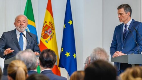 Lula discursa na Espanha e cita criação de moeda única para países do Brics. Foto: Ricardo Stucker