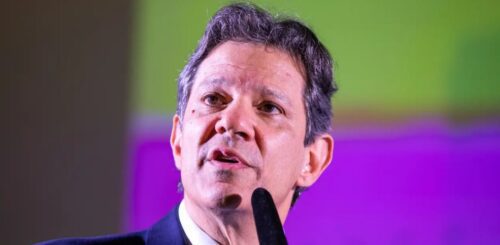 Haddad fala sobre o novo arcabouço fiscal.