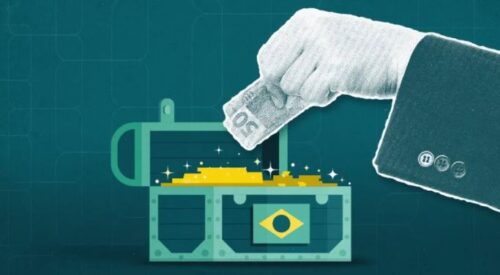 Tesouro direto. Ilustração: Marcelo Aranguetti