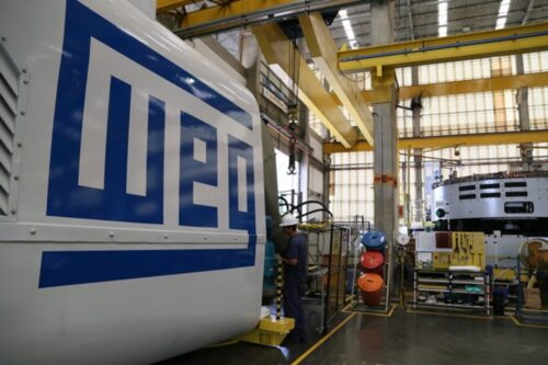 A Weg (WEGE3) anunciou o pagamento de dividendos intermediários no valor de R$ 609 milhões. S
