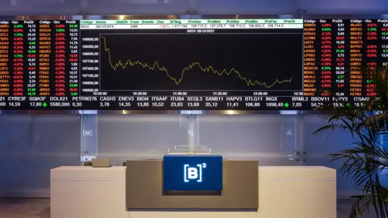 Ibovespa registra queda de 0,75% devido a recuos de grandes empresas como Petrobras e Vale