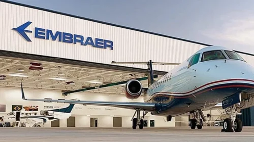Embraer (EMBR3) tem lucro ajustado de R$ 350,6 mi, alta de 55%