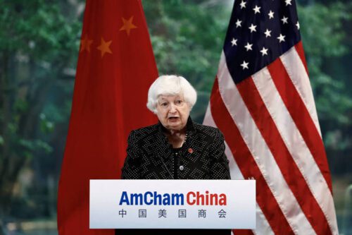 Excesso de capacidade industrial na China é uma preocupação crescente, diz Yellen