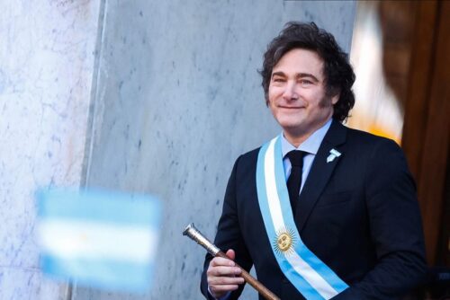 Presidente argentino Milei