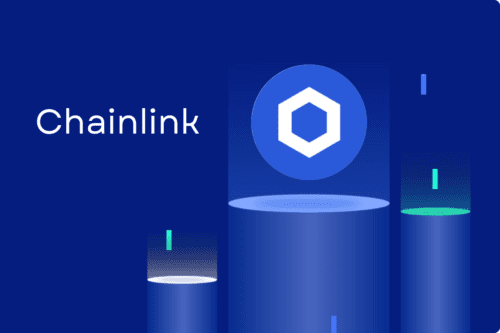 Design com o Símbolo da Chainlink (LINK)