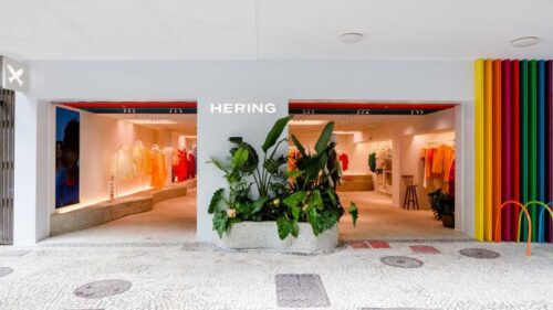 Fachada de uma das lojas da Hering