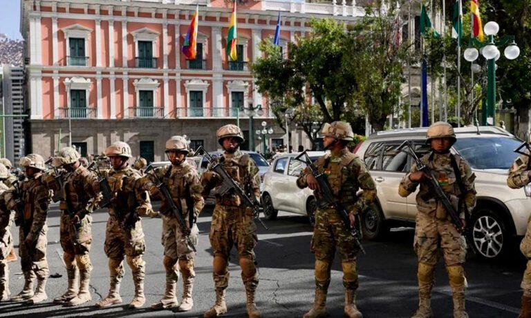 Militares tentam dar golpe de Estado na Bolívia, diz presidente