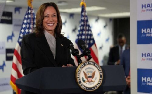 Campanha de Kamala Harris bate recorde com arrecadação de US$ 100 milhões em menos de dois dias