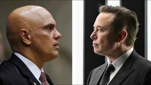 Conflito entre Elon Musk e Alexandre de Moraes volta a acontecer