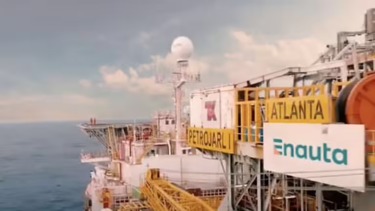 Enauta (ENAT3) informa retomada de produção no Campo de Atlanta