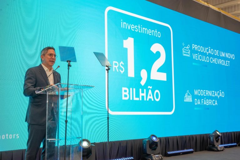 General Motors anuncia investimento de R$ 1,2 bilhão no RS