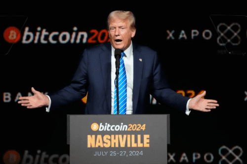 Donald Trump na Bitcoin Conference 2024