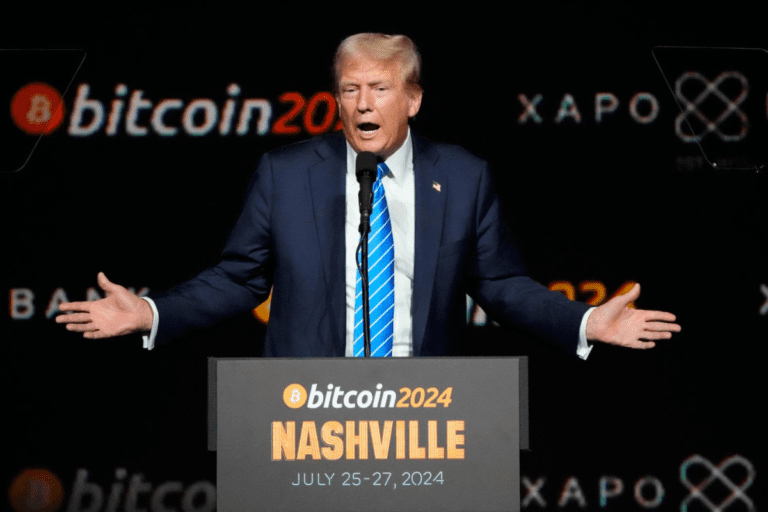 Donald Trump na Bitcoin Conference 2024