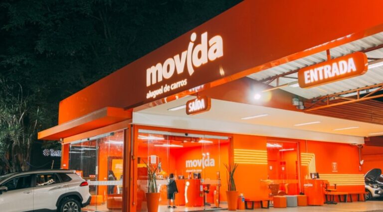 Movida (MOVI3) reverte prejuízo e registra alta nas ações