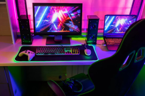 setup comumente vendido por franquias de games no mercado gamer brasileiro.