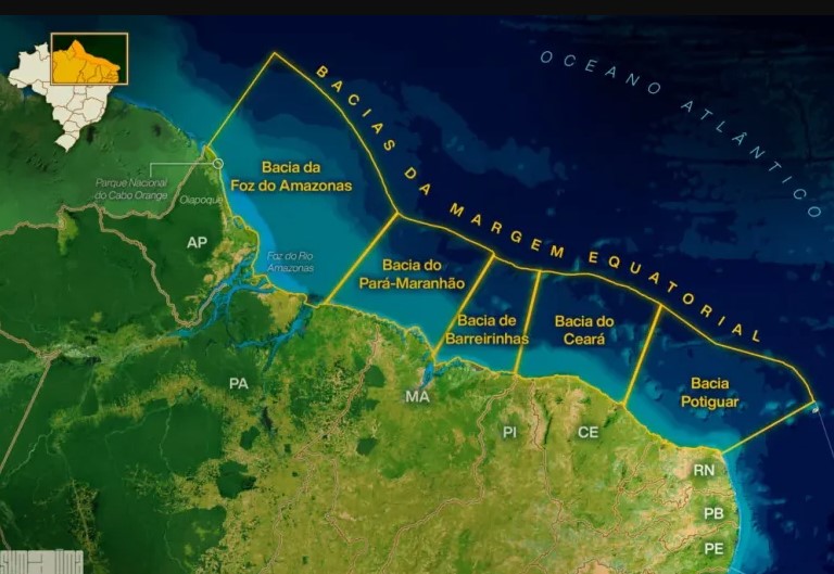 Petrobras prevê início da exploração na Foz do Amazonas apenas em 2025