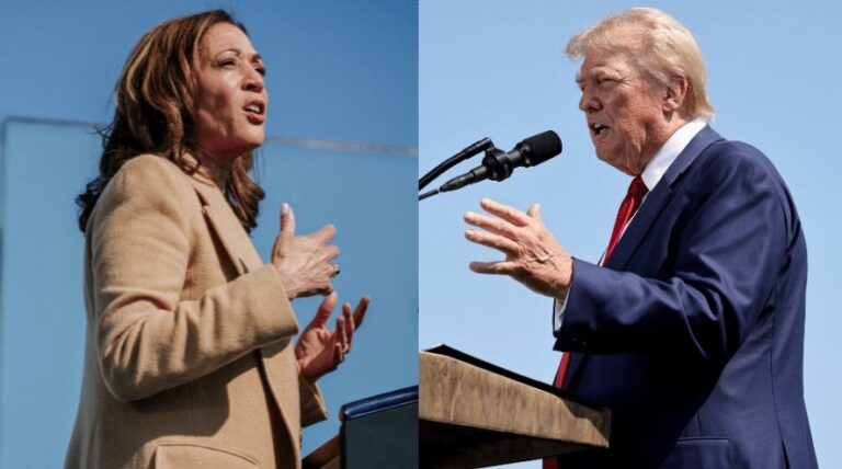 Kamala Harris lidera Donald Trump em nova pesquisa, mas desafios econômicos dominam a disputa