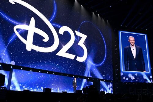 CEO da Disney, Bob Iger, durante D23 em 2024 na Califórnia.