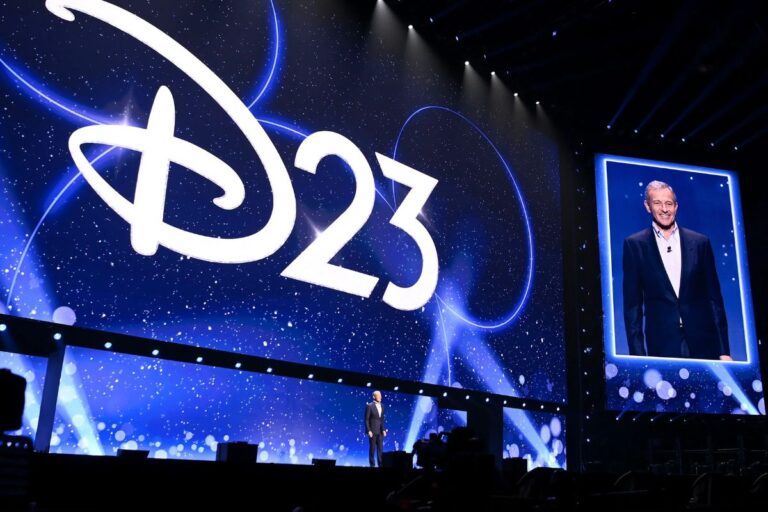 CEO da Disney, Bob Iger, durante D23 em 2024 na Califórnia.