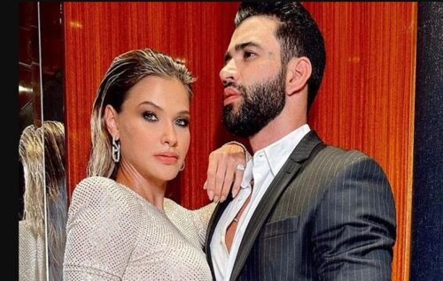 Gusttavo Lima se candidata à presidência, e Andressa Suita manda o "Ficha Limpa" como recado