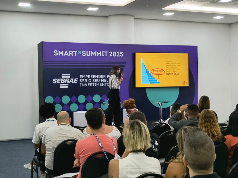 Fanny Araujo fala sobre Finanças pessoais no Smart Summit 2025