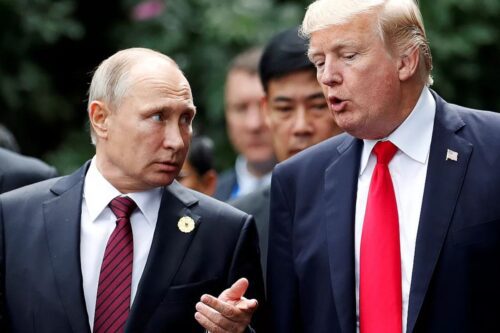 Reunião entre Putin e Trump