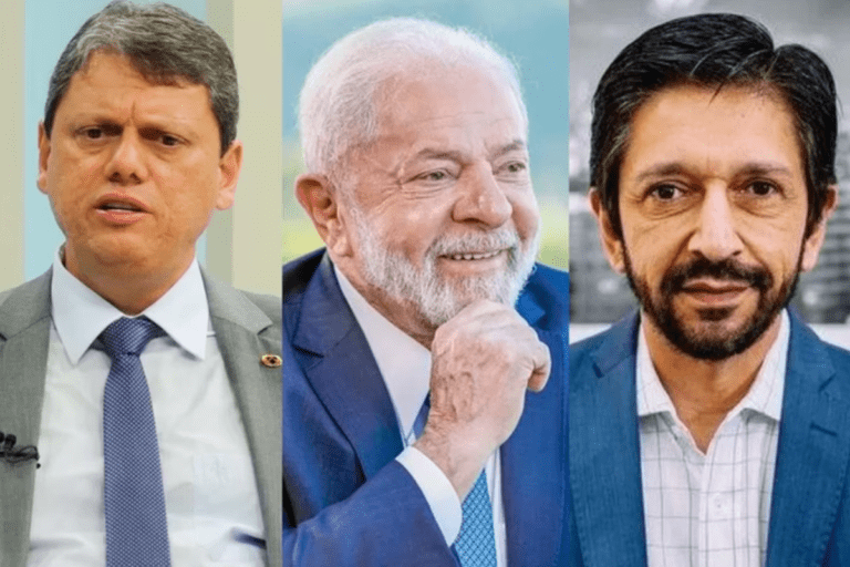 Aprovação de Tarcísio e Nunes atinge 60% em SP; Governo Lula sofre queda na avaliação