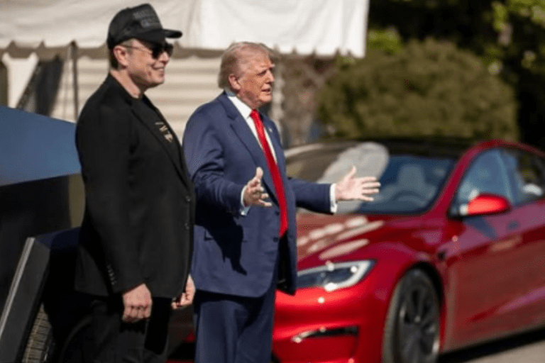 Ações da Tesla caem drasticamente após posse de Trump, aponta analista da XP