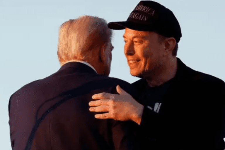 Trump apoia Elon Musk após queda histórica das ações da Tesla