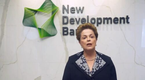 Dilma Rousseff é reeleita presidente do Banco dos Brics