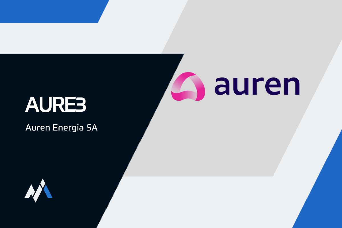Imagem do ticker AURE3
