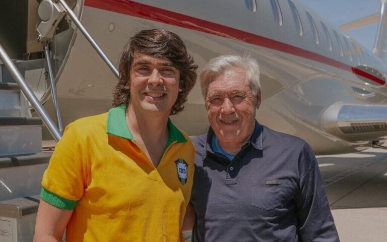 De primeira classe: CBF aluga jatinho de R$ 420 milhões para trazer Ancelotti ao Brasil