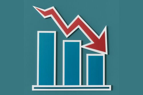 Como comprar ações em queda