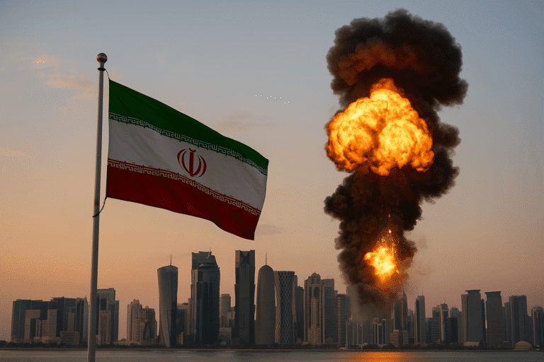 Irã ataca Catar: conflito com EUAs