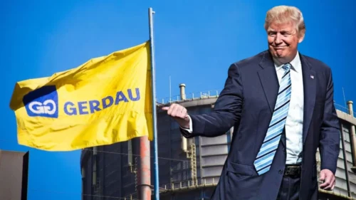 Gerdau (GGBR4) dispara com tarifas de Trump de nos EUA