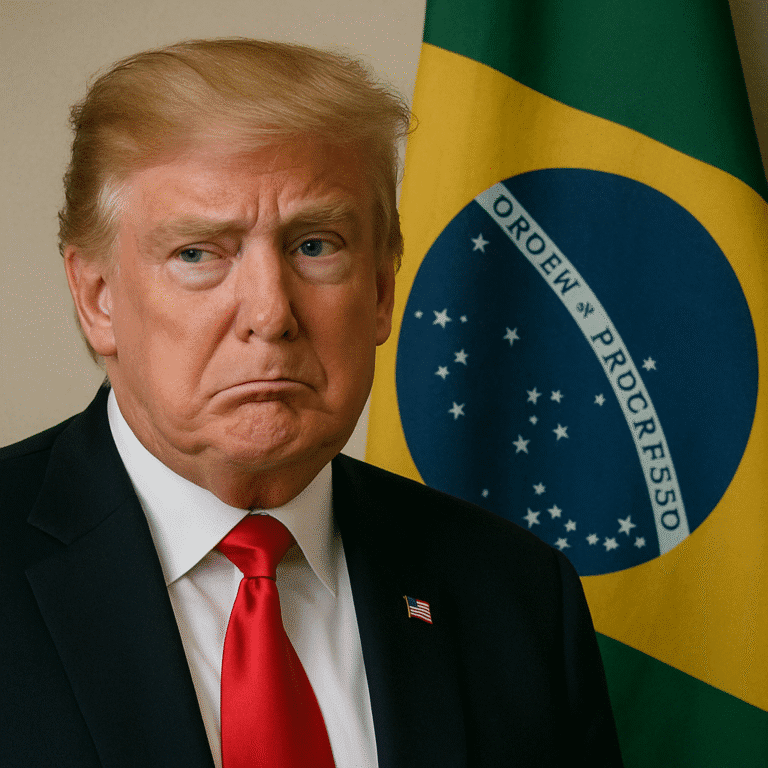 trump e relações com brasil