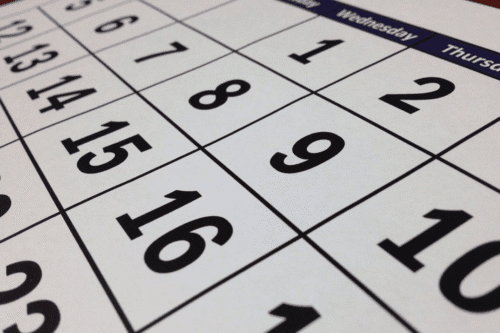 Calendário de Feriados Nacionais