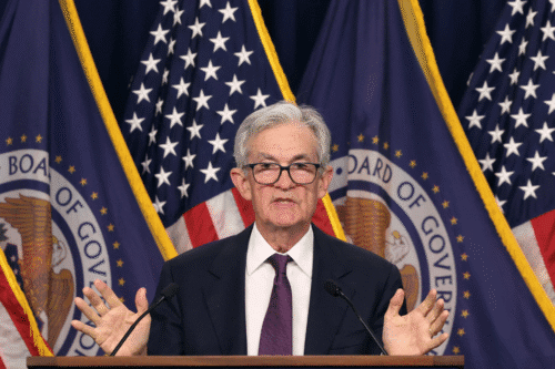 Jerome Powell, presidente do FED