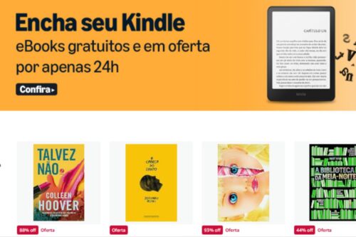 Ofertas de livros para Kindle na Amazon