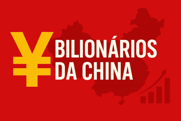 Imagem com símbolo da moeda chinesa Yuan, sobreposto do mapa da China.