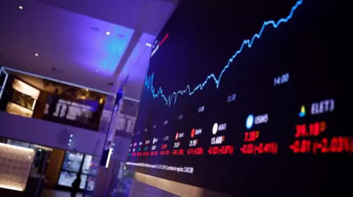 Gráficos em disparada ilustrando o boletim focus