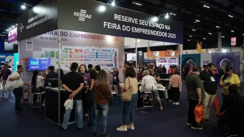 O ChatGPT disse: Público visita estande do Sebrae na Feira do Empreendedor 2025, evento voltado a negócios e inovação em São Paulo.