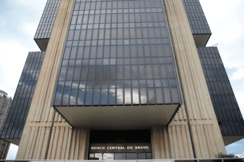Foto da fachada do Banco Central do Brasil